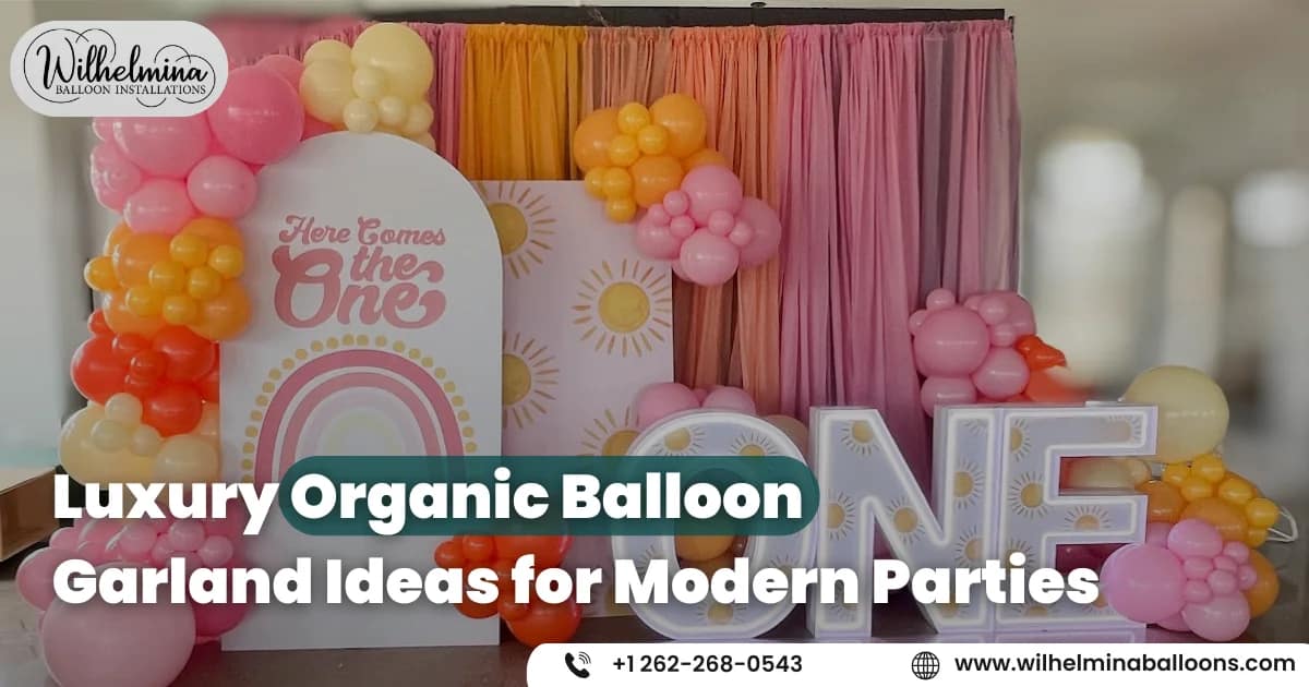 Luxury Organic Balloon Garland