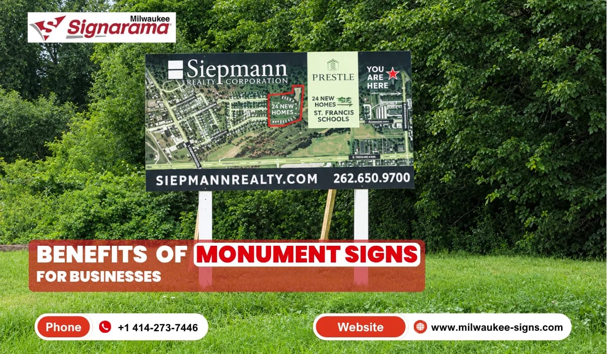 Benefits of Monument Signs for Businesses1