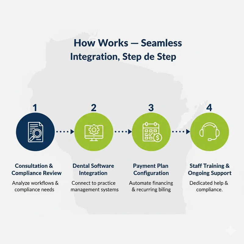Dental payment solutions supporting easy billing and payments for dental clinics