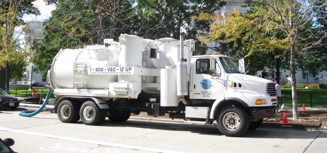 Power-Vacuum-Units Industrial vacuum truck for cleaning