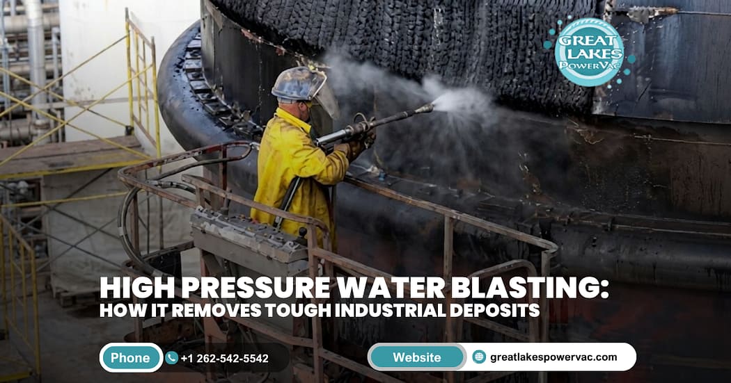 Industrial high pressure water blasting for heat exchanger cleaning and scale removal Industrial high pressure water blasting for heat exchanger cleaning and scale removal
