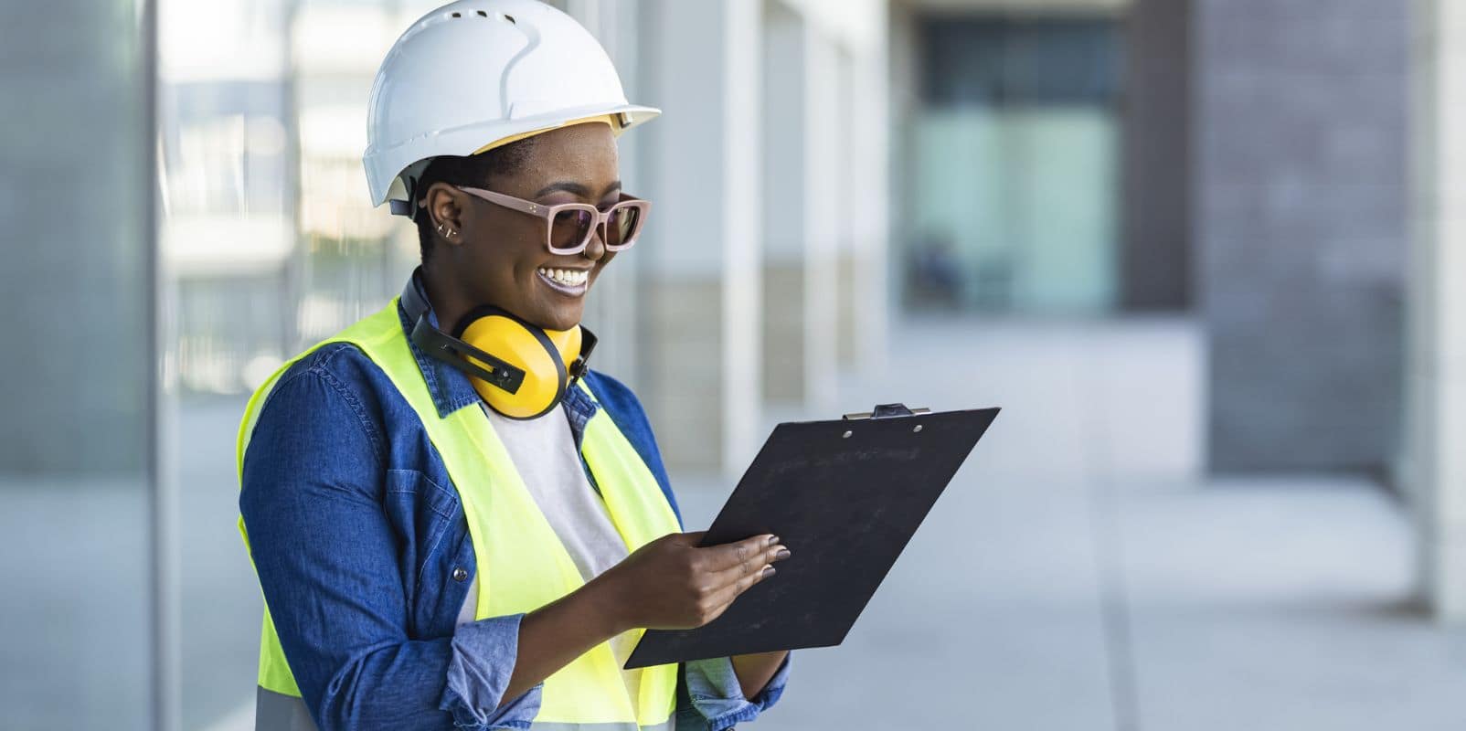 professional female construction manager