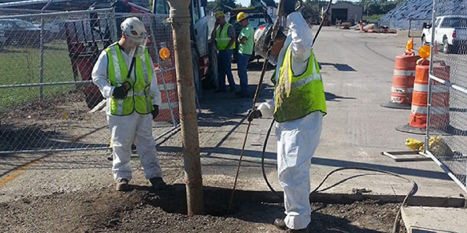non-destructive hydro-excavation