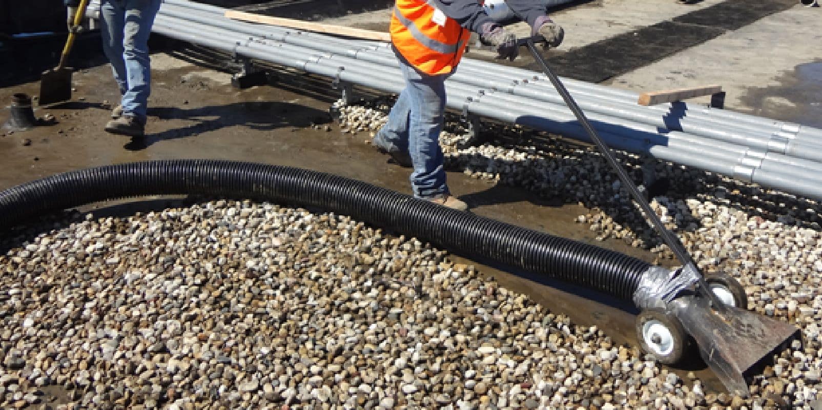 industrial roof ballast vacuum