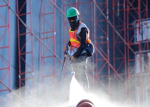 High-pressure cleaning machine