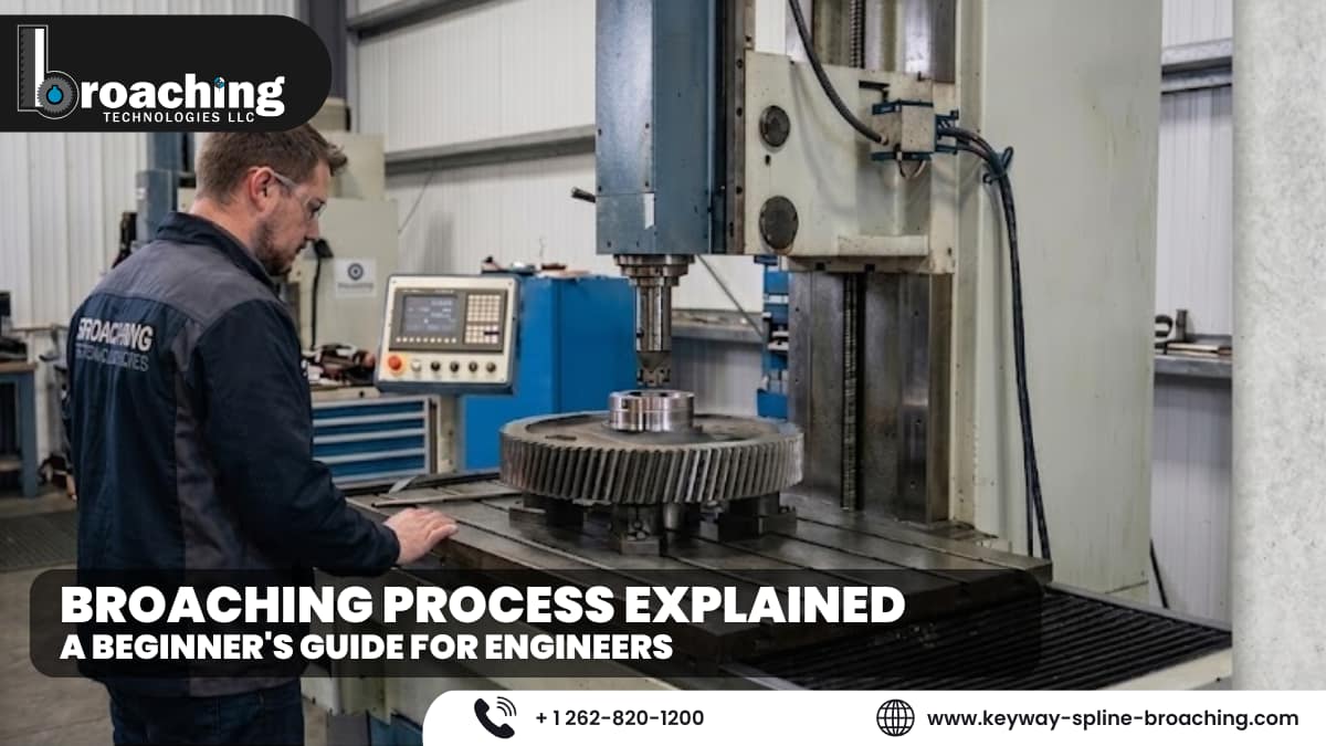 Broaching Process Explained Broaching Technologies | Broaching Process Explained: A Beginner's Guide for Engineers