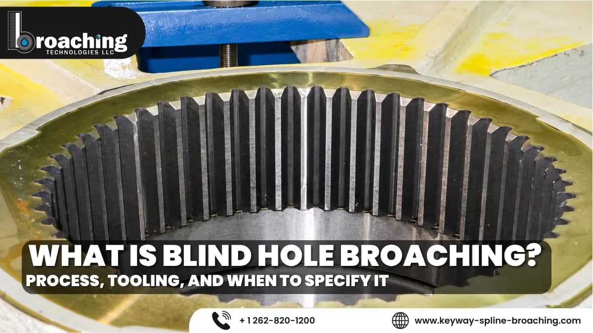 What Is Blind Hole Broaching1