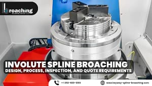 Involute Spline Broaching Involute Spline Broaching