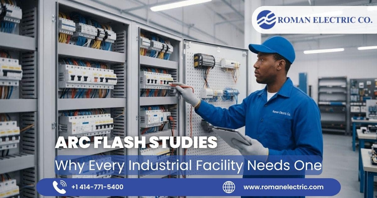 Roman Electric Co., Inc | Arc Flash Studies: Why Every Industrial Facility Needs One